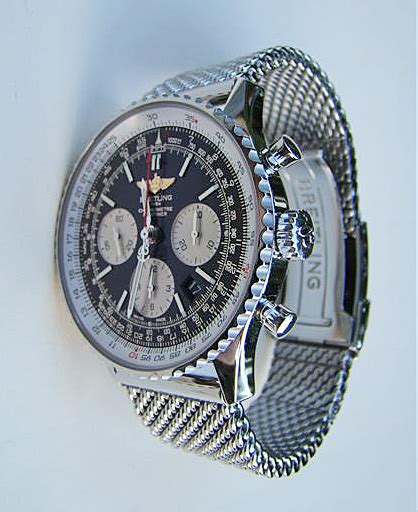 breitling navitimer mesh band